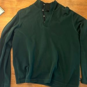 Hugo boss 1/4 snap sweater- size XL